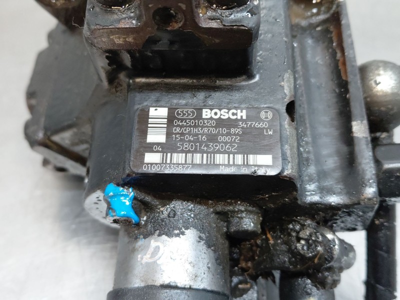 Recambio de bomba inyeccion para fiat ducato 250 furgón multijet referencia OEM IAM 5801439062  
