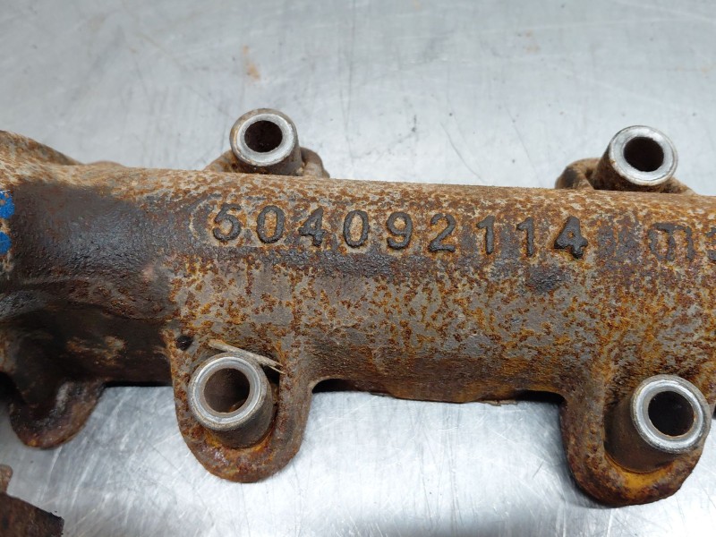 Recambio de colector escape para fiat ducato 250 furgón multijet referencia OEM IAM 504092114  