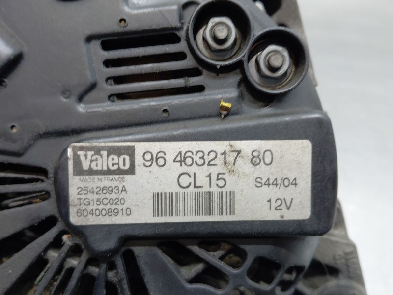 Recambio de alternador para citroën xsara picasso (n68) 1.6 hdi referencia OEM IAM 9646321780  