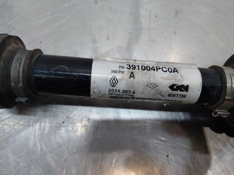 Recambio de transmision delantera derecha para renault kadjar life referencia OEM IAM   