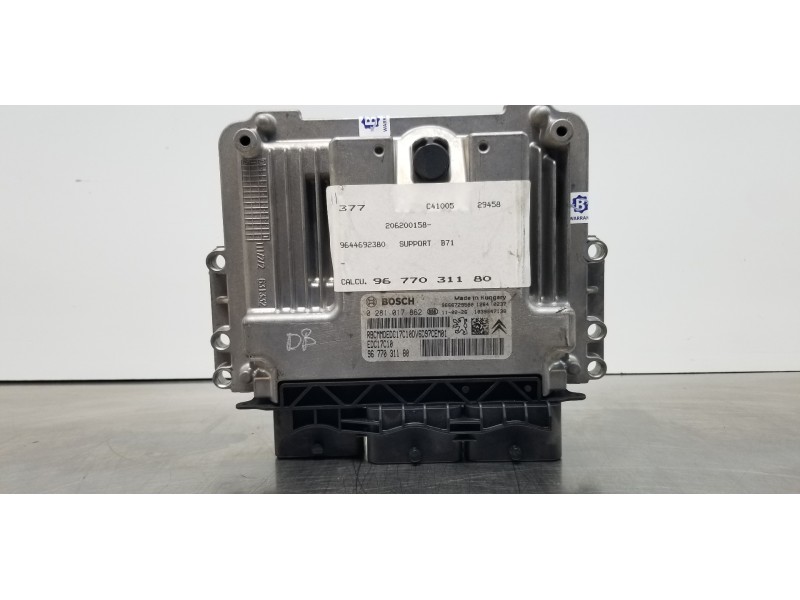 Recambio de centralita motor uce para citroen c4 lim. exclusive referencia OEM IAM 9677031180 0281017862 