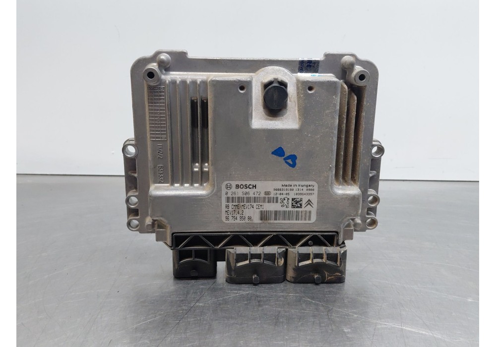 Recambio de centralita motor uce para peugeot 207/207+ (wa_, wc_) 1.4 16v referencia OEM IAM 9675495080  