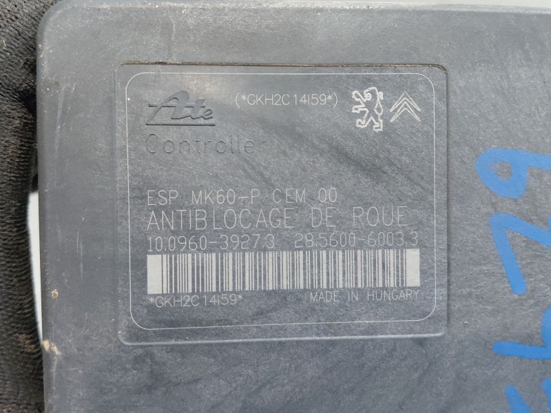 Recambio de abs para peugeot 207/207+ (wa_, wc_) 1.4 16v referencia OEM IAM 4541TH 9676244380 