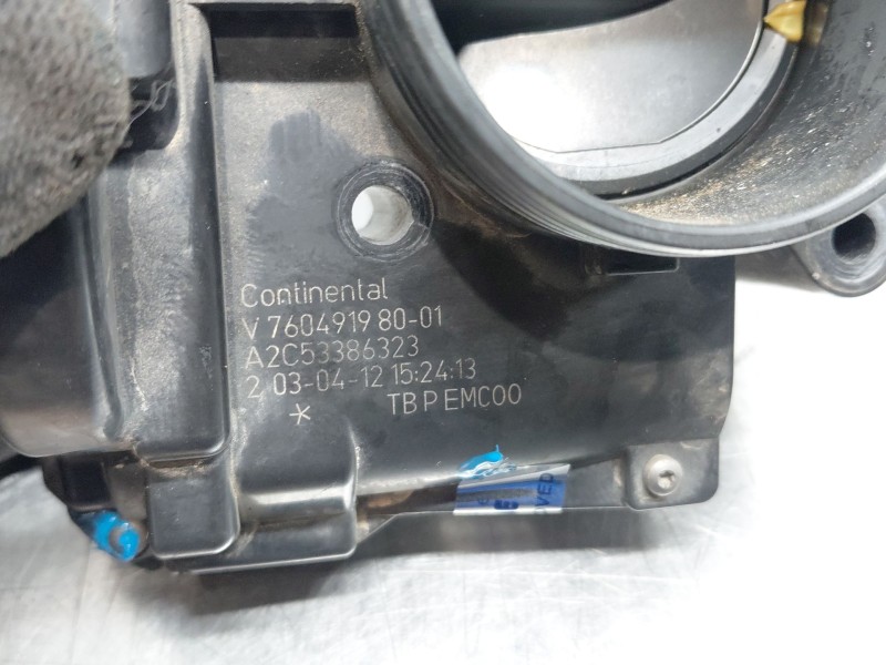 Recambio de caja mariposa para peugeot 207/207+ (wa_, wc_) 1.4 16v referencia OEM IAM V862419080 A2C53386323 