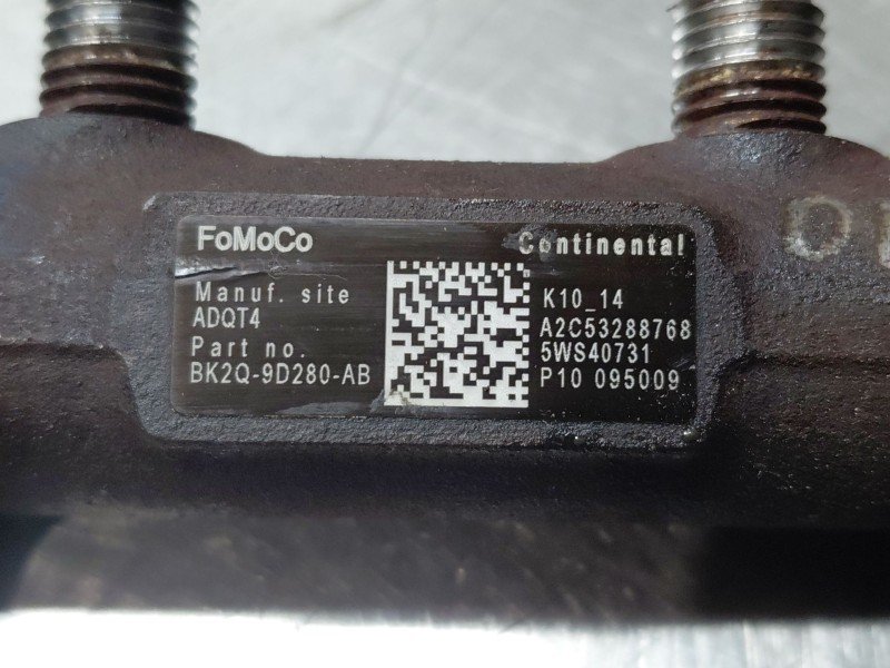 Recambio de rampa inyectora para citroën jumper iii furgoneta 2.2 hdi 130 referencia OEM IAM 9675389980  