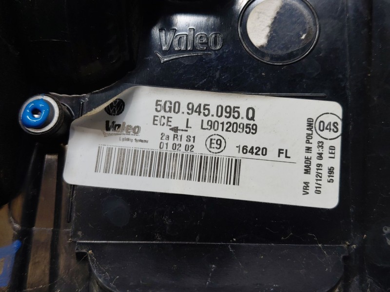 Recambio de piloto trasero izquierdo para volkswagen golf vii lim. (bq1) bluemotion referencia OEM IAM 5G0945095Q  