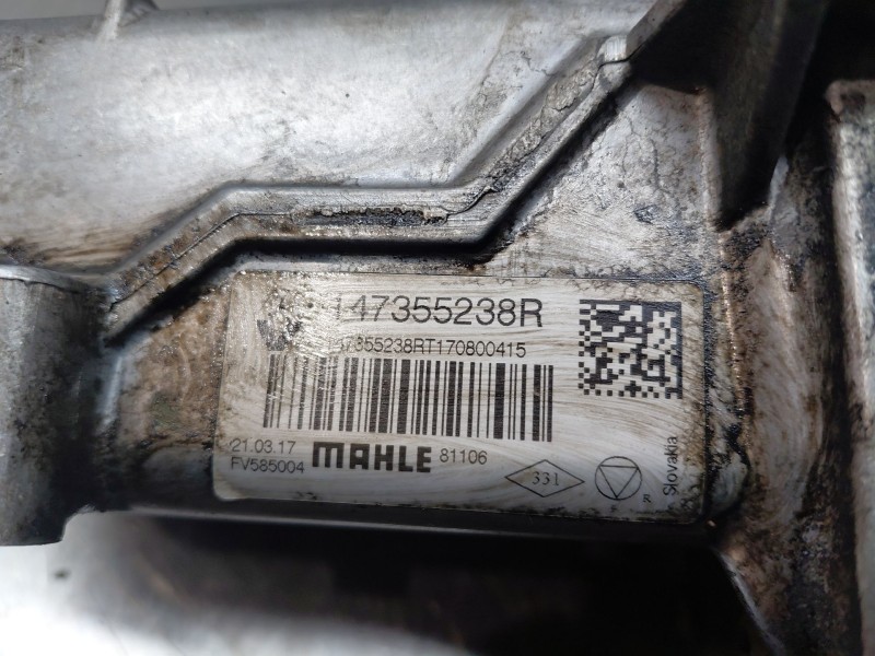 Recambio de enfriador egr para nissan nv 400 l3h2 referencia OEM IAM   