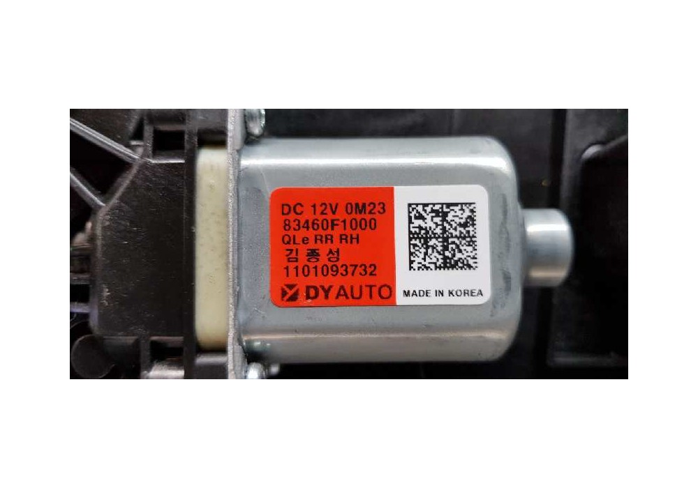Recambio de elevalunas trasero derecho para kia sportage basic 2wd referencia OEM IAM 83481F1000 2 PINES 