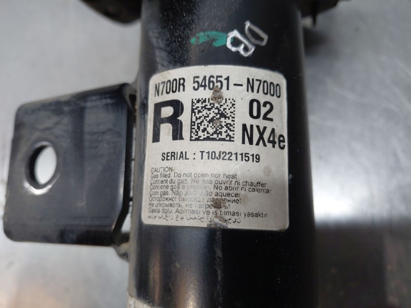 Recambio de amortiguador delantero derecho para hyundai tucson hybrid referencia OEM IAM 54651N7000  