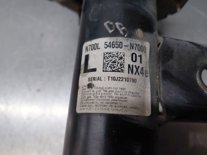 Recambio de amortiguador delantero izquierdo para hyundai tucson hybrid referencia OEM IAM 54650N7000  