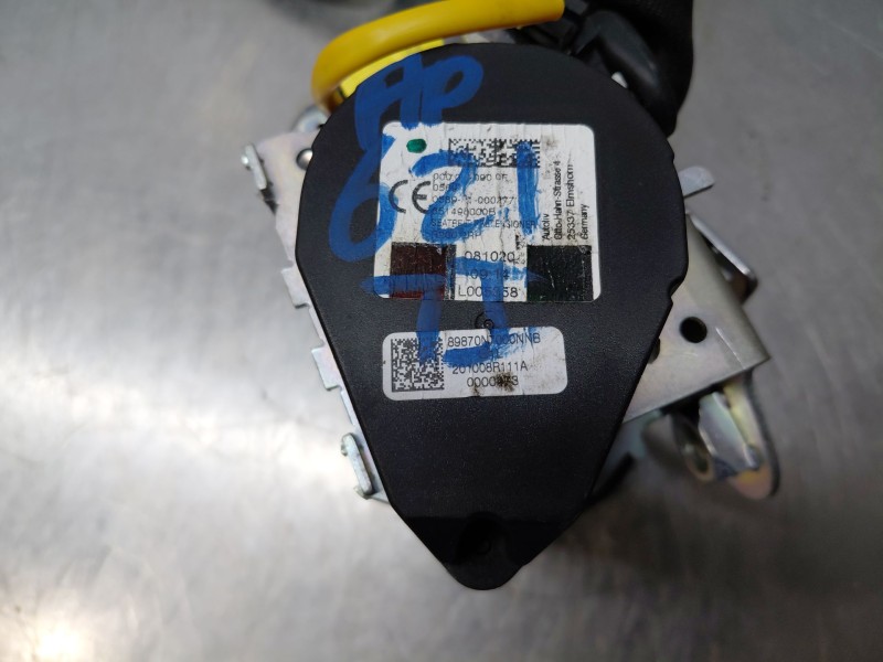 Recambio de cinturon seguridad trasero izquierdo para hyundai tucson hybrid referencia OEM IAM 89870N7000NNB  