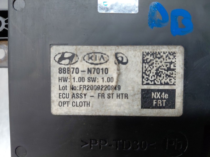 Recambio de modulo electronico para hyundai tucson hybrid referencia OEM IAM 88B70N7010  