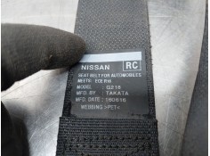 Recambio de cinturon seguridad trasero central para nissan navara pick-up (np300) 4x4 referencia OEM IAM 888544KJ0A   2