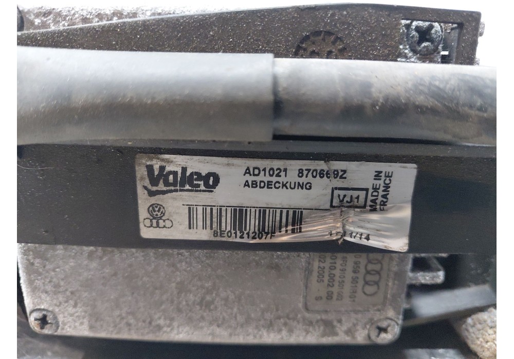 Recambio de electroventilador para audi a4 b7 avant (8ed) 2.0 tdi 16v referencia OEM IAM 8E0959455K 8E0121207F 