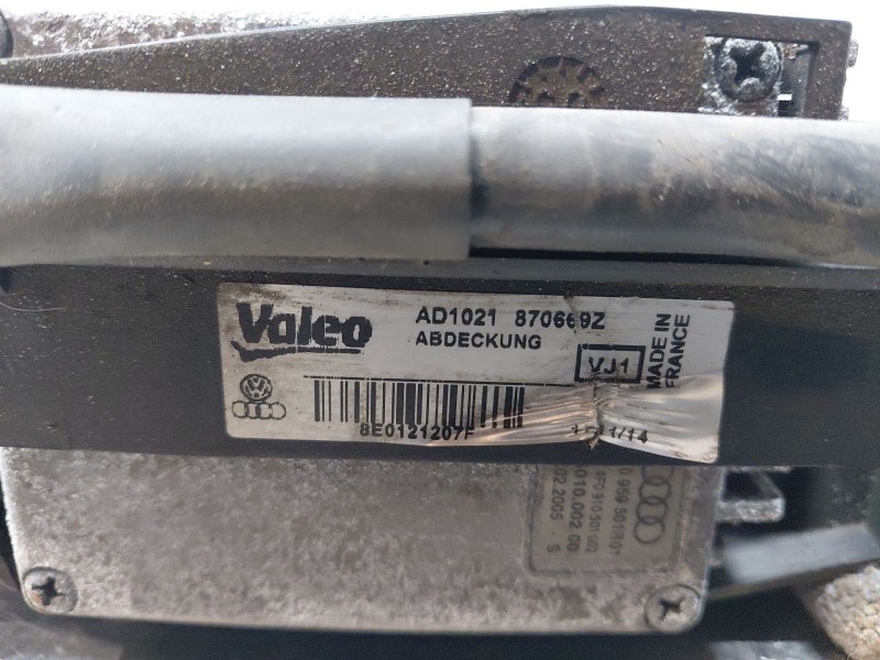 Recambio de electroventilador para audi a4 b7 avant (8ed) 2.0 tdi 16v referencia OEM IAM 8E0959455K 8E0121207F 