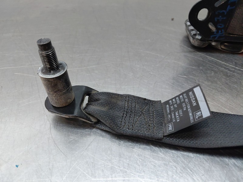 Recambio de cinturon seguridad trasero izquierdo para nissan navara pick-up (np300) 4x4 referencia OEM IAM 888854KJ0A  