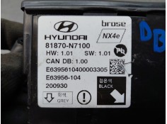 Recambio de modulo electronico para hyundai tucson hybrid referencia OEM IAM 81870N7100   2