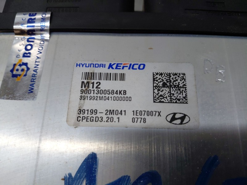 Recambio de centralita motor uce para hyundai tucson hybrid referencia OEM IAM 391992M041  