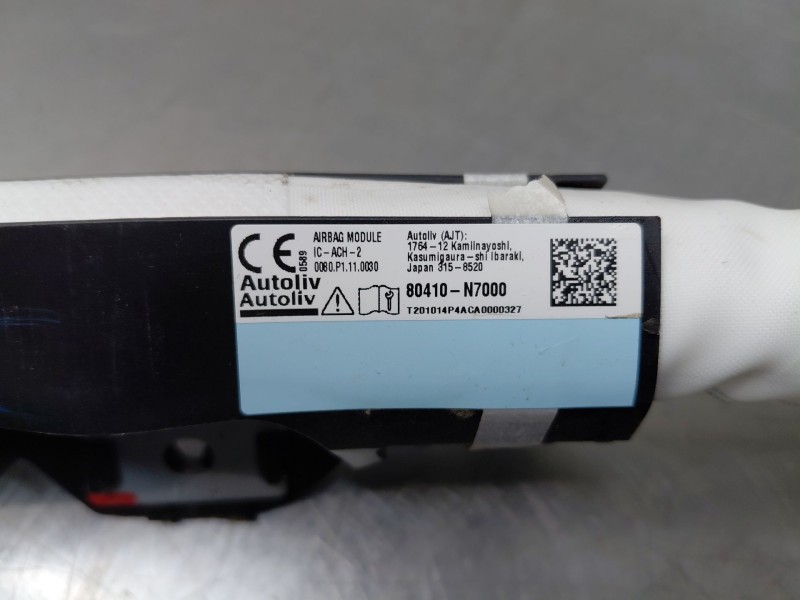 Recambio de airbag cortina delantero izquierdo para hyundai tucson hybrid referencia OEM IAM 80410N7000  