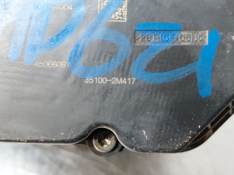 Recambio de caja mariposa para hyundai tucson hybrid referencia OEM IAM 351002M417  