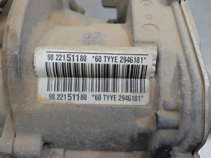 Recambio de cremallera direccion para citroën c3 aircross puretech referencia OEM IAM 1656160080 9822151180 