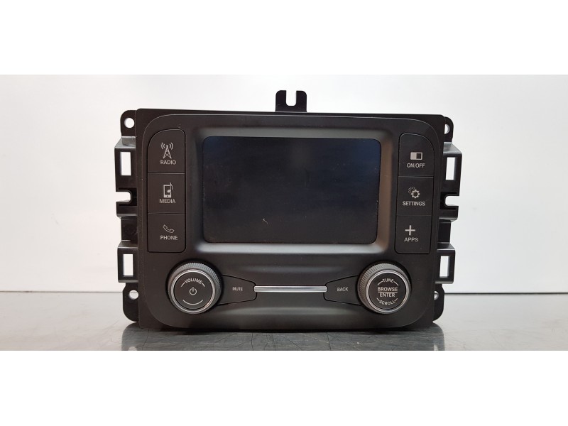 Recambio de pantalla multifuncion para jeep renegade limited 4x2 referencia OEM IAM 735756715  