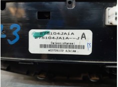 Recambio de mando climatizador para nissan navara pick-up (np300) 4x4 referencia OEM IAM 275104JA1A   2