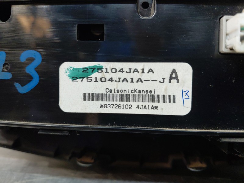 Recambio de mando climatizador para nissan navara pick-up (np300) 4x4 referencia OEM IAM 275104JA1A  