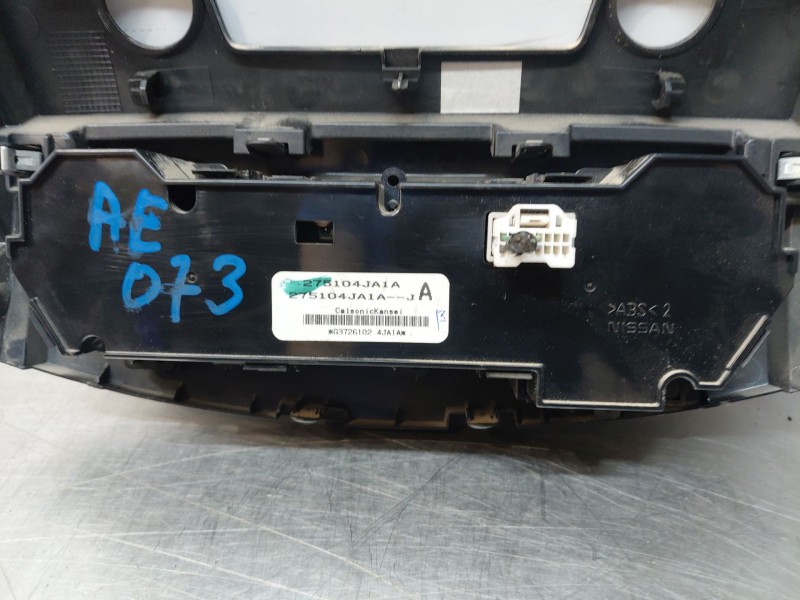 Recambio de mando climatizador para nissan navara pick-up (np300) 4x4 referencia OEM IAM 275104JA1A  