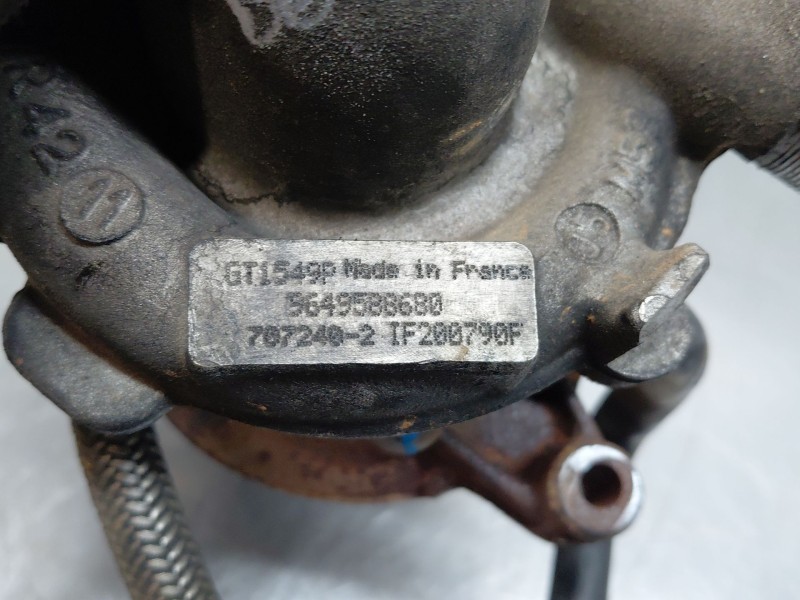 Recambio de turbocompresor para fiat ulysse (179_) 2.2 jtd referencia OEM IAM 9649588680  