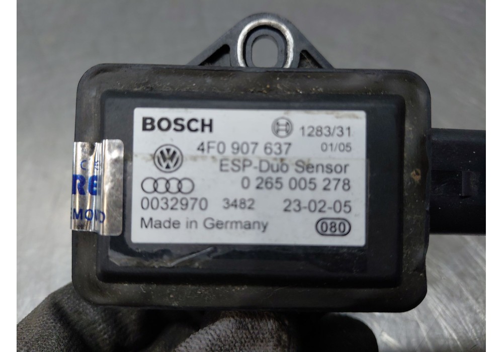 Recambio de sensor para audi a4 b7 avant (8ed) 2.0 tdi 16v referencia OEM IAM 4F0907637  