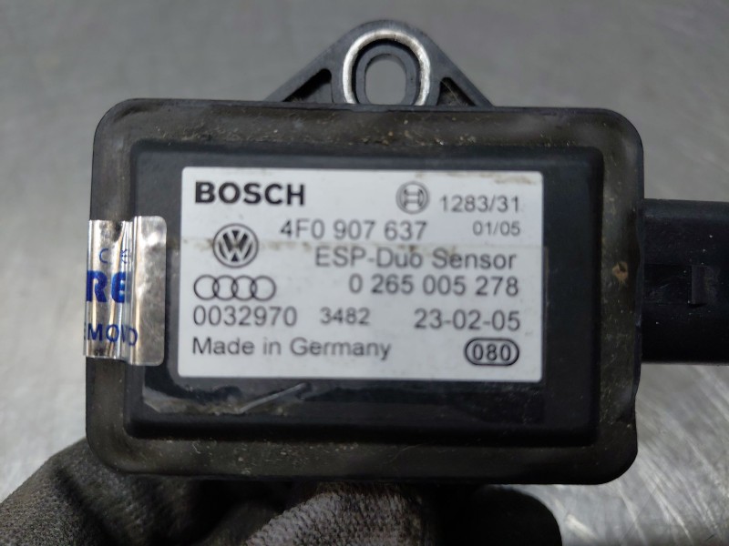 Recambio de sensor para audi a4 b7 avant (8ed) 2.0 tdi 16v referencia OEM IAM 4F0907637  