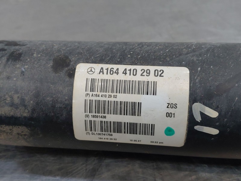 Recambio de transmision central para mercedes-benz clase gl (x164) 4-matic referencia OEM IAM A1644102902  