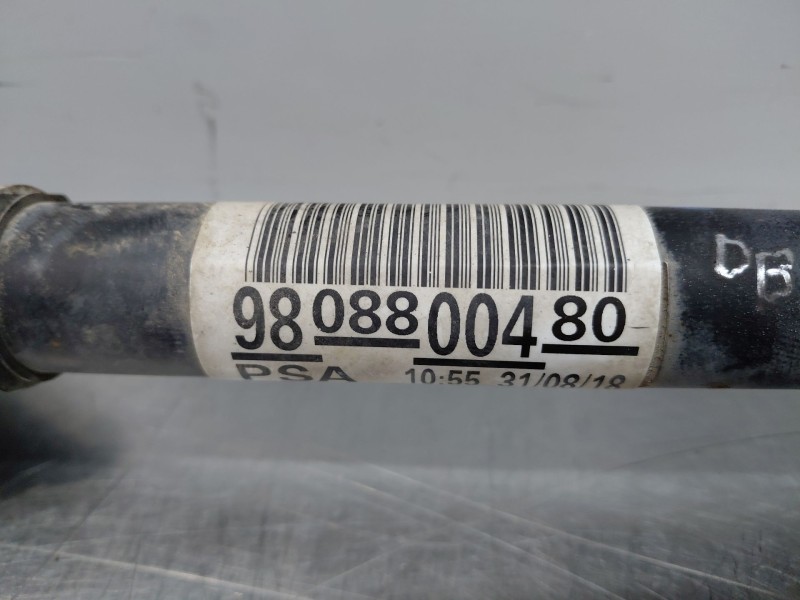 Recambio de transmision delantera izquierda para citroën c3 aircross puretech referencia OEM IAM 9808800480  
