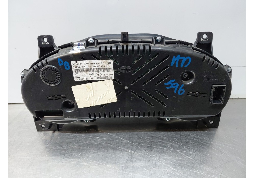 Recambio de cuadro instrumentos para jeep renegade suv (bu, b1, bv) 2.0 crd 4x4 referencia OEM IAM   