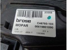 Recambio de elevalunas trasero izquierdo para jeep renegade suv (bu, b1, bv) 2.0 crd 4x4 referencia OEM IAM    2