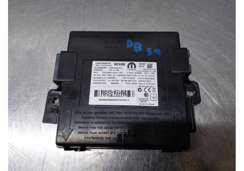 Recambio de modulo electronico para jeep renegade suv (bu, b1, bv) 2.0 crd 4x4 referencia OEM IAM   