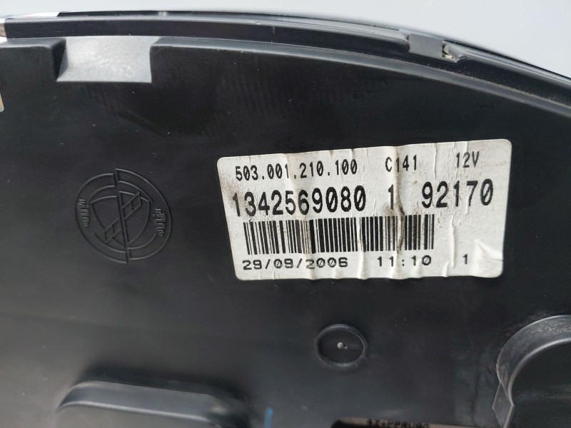 Recambio de cuadro instrumentos para fiat ducato 250 multijet referencia OEM IAM 1342569080  
