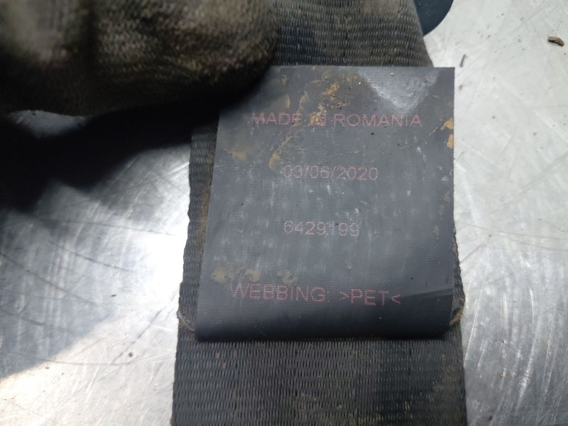 Recambio de cinturon seguridad trasero izquierdo para citroën c3 puretech referencia OEM IAM   