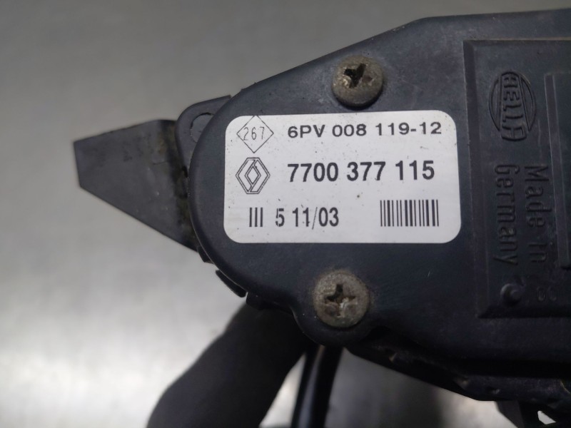 Recambio de pedal acelerador para renault mascott furgoneta (fh_) 110 referencia OEM IAM   