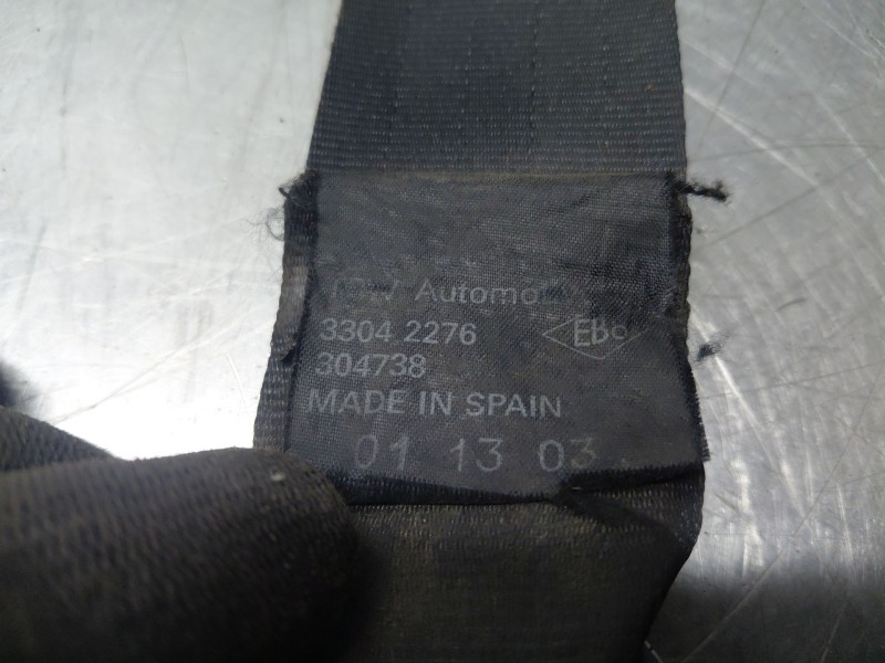 Recambio de cinturon seguridad delantero derecho para renault mascott furgoneta (fh_) 110 referencia OEM IAM   