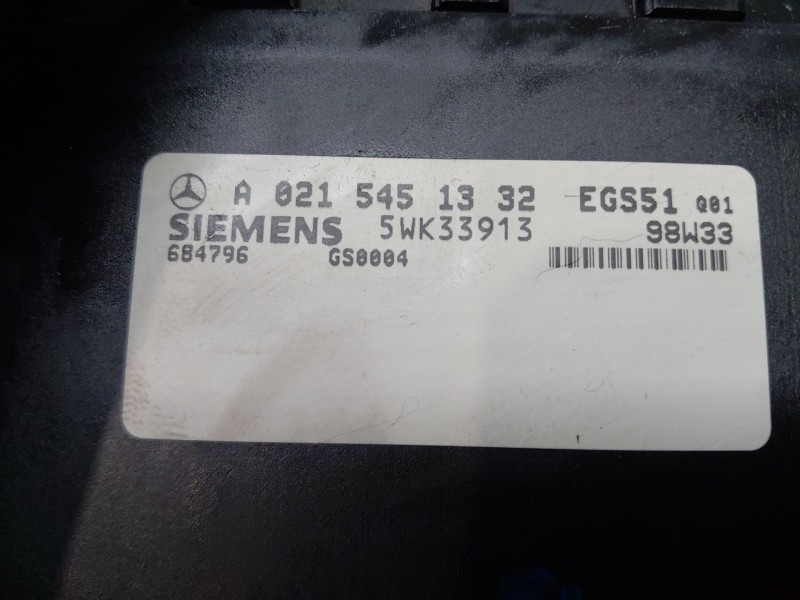 Recambio de centralita cambio automatico para mercedes-benz clase e (w210) e 220 cdi (210.006) referencia OEM IAM   
