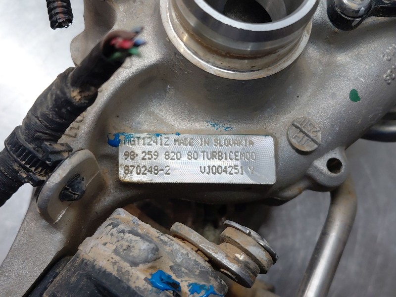 Recambio de turbocompresor para peugeot 308 allure referencia OEM IAM   