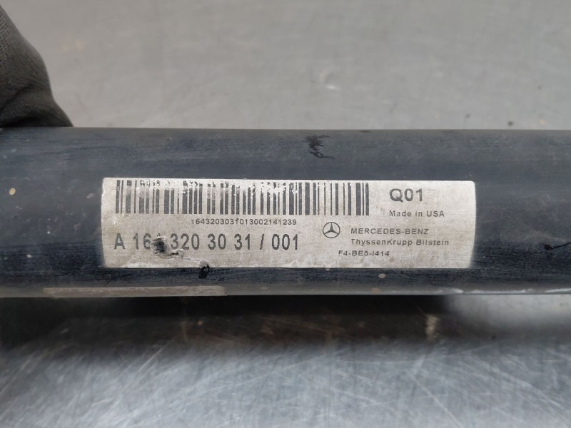 Recambio de amortiguador trasero izquierdo para mercedes-benz clase gl (x164) 4-matic referencia OEM IAM A1643203031  