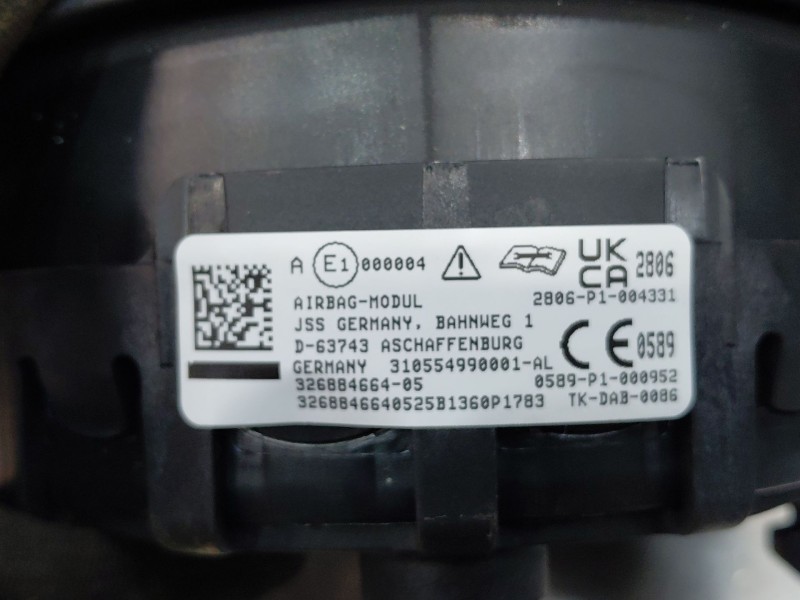 Recambio de kit airbag para bmw x1 (e84) sdrive 18 d referencia OEM IAM   