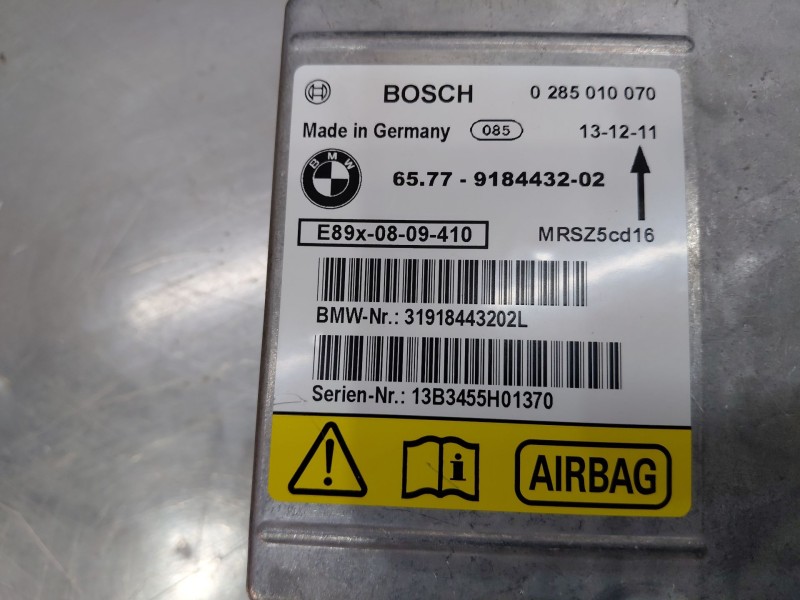 Recambio de kit airbag para bmw x1 (e84) sdrive 18 d referencia OEM IAM   