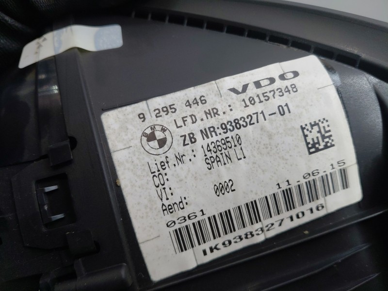 Recambio de cuadro instrumentos para bmw 2 gran tourer (f46) 218 d referencia OEM IAM 62105A03E63 9295446 9383271