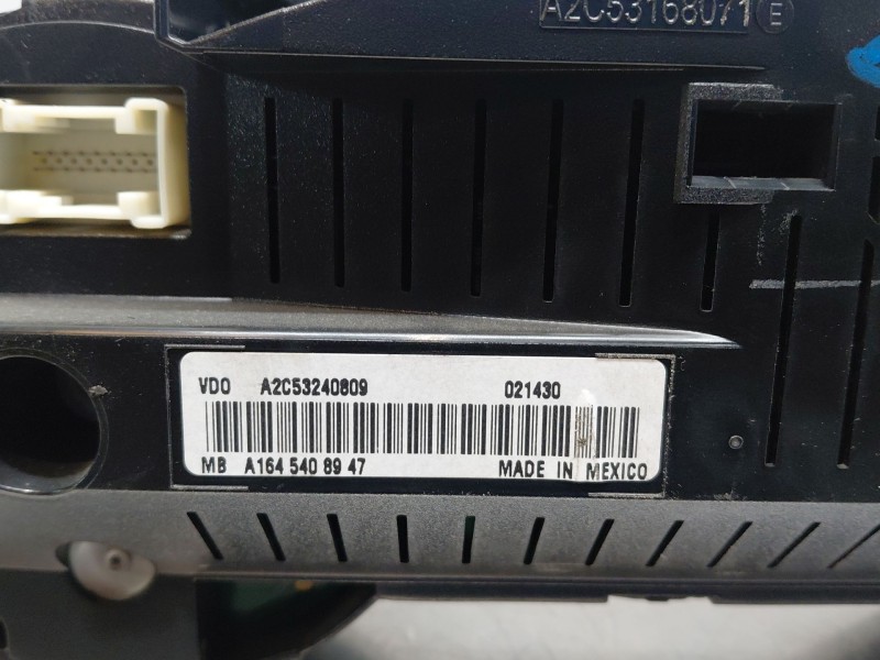 Recambio de cuadro instrumentos para mercedes-benz clase gl (x164) 4-matic referencia OEM IAM A1645408947  