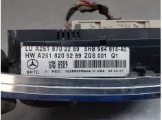 Recambio de mando climatizador para mercedes-benz clase gl (x164) 4-matic referencia OEM IAM A2518702289   2