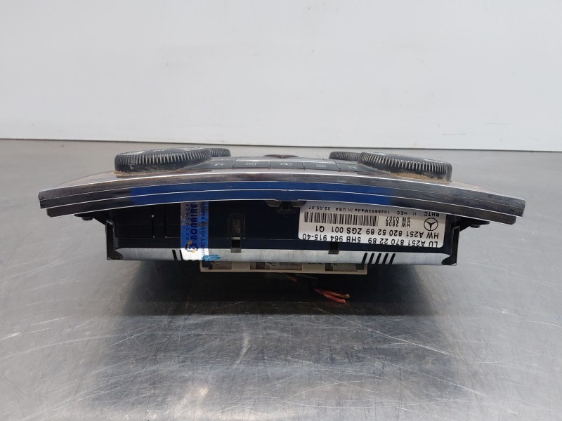 Recambio de mando climatizador para mercedes-benz clase gl (x164) 4-matic referencia OEM IAM A2518702289  